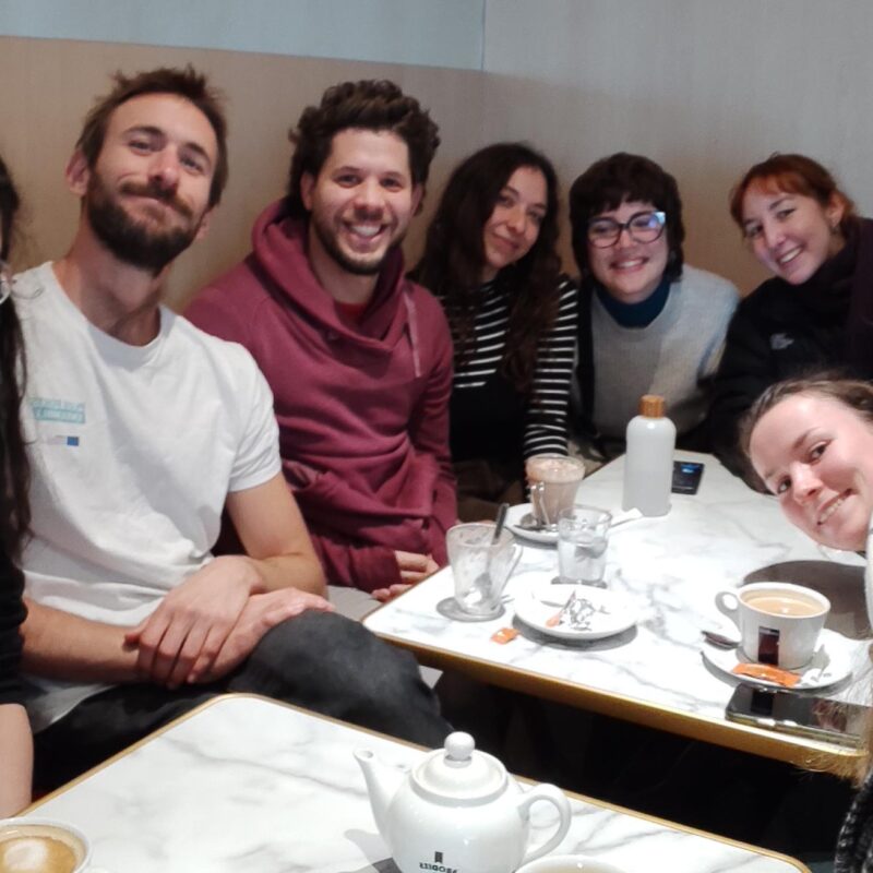 Foto von Laticia in Frankreich beim Essen