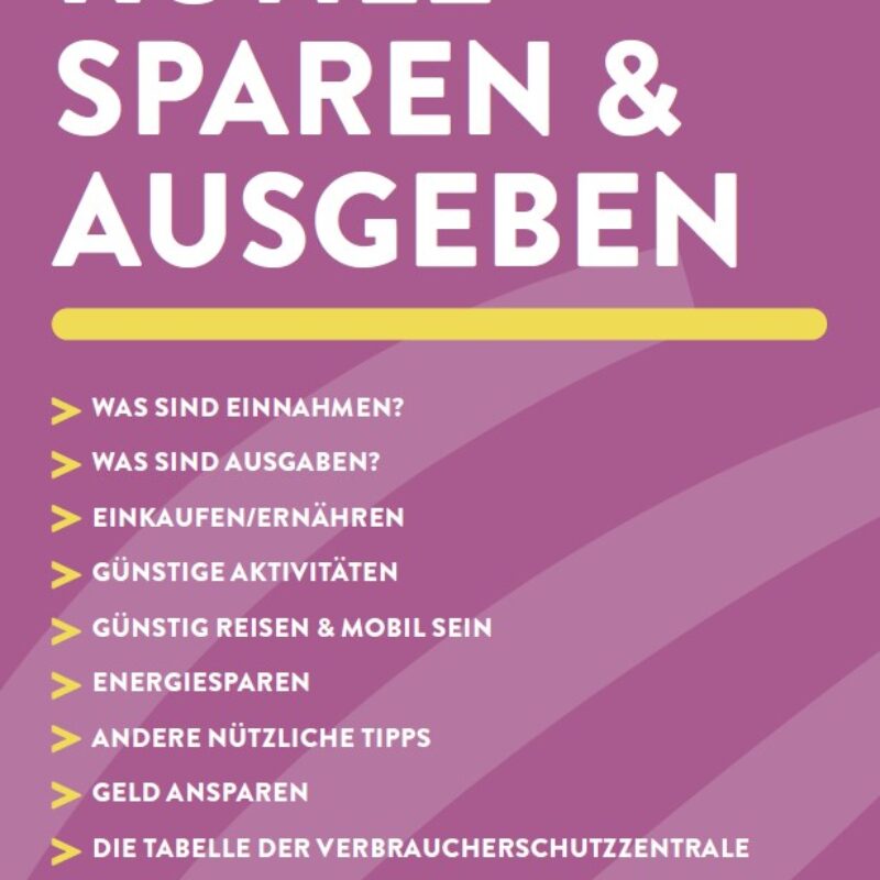 Kohle sparen & Ausgeben