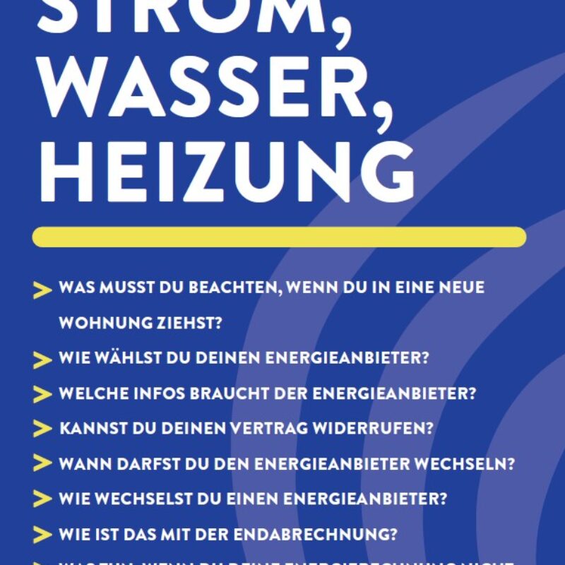 Strom, Wasser, Heizung